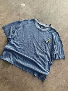 Vintage 90s Looney Tunes Marvin the Martian embroidered